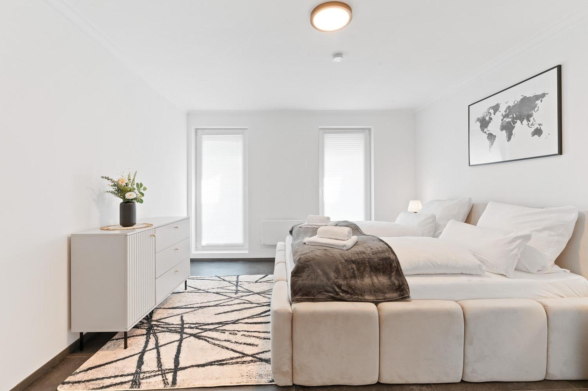 Stilvolle Im Stadtzentrum - Loggia - Kingsize Bett - Smart Tv - Netflix - 60qm - 24h Check-in Ludwigsburg
