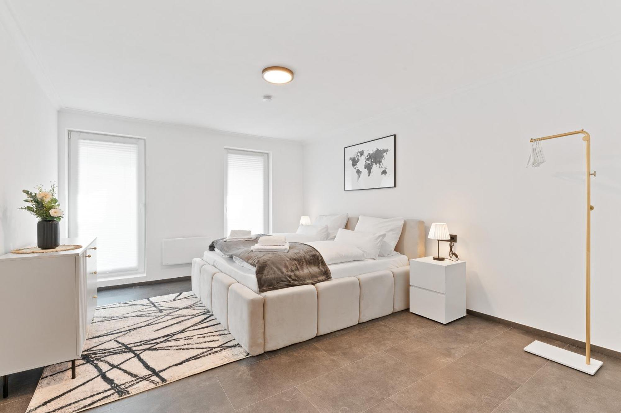 Apartment Stilvolle Im Stadtzentrum - Loggia - Kingsize Bett - Smart Tv - Netflix - 60qm - 24h Check-in